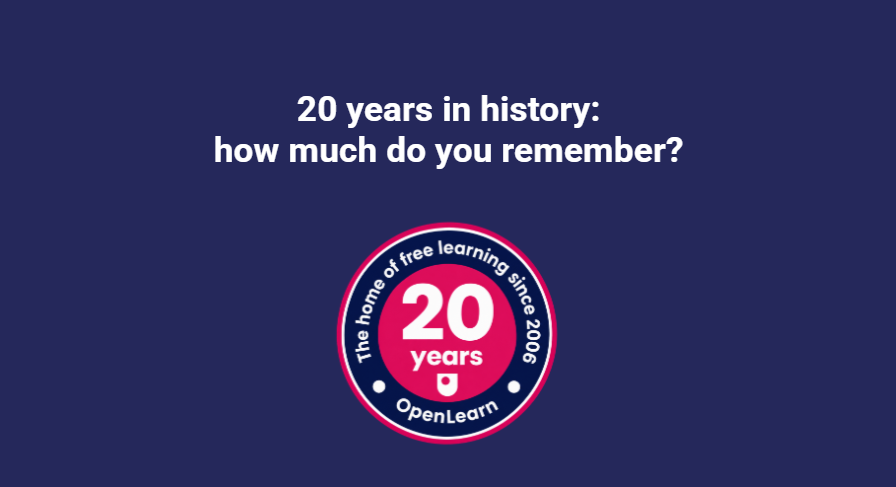 20 years in history: how much do you remember?